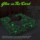 Convertible Kids Modular Couch-Glow Pattern