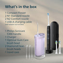 Philips Sonicare ProtectiveClean 5300 Electric Toothbrush & Flosser Bundle