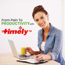 TIME-CAP LABS, INC. Timely Acetaminophen 650 MG - 100 Caplets - Extended Release - Compared to Tylenol 8 HR Arthritis Pain Active Ingredient - Joint Pain Relief, Pain Reliever & Arthritis Pain Relief