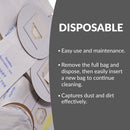 10 pack of bags for Prolux 10qt Backpack Vacuum