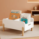 Montessori Toddler Bookshelf With Adjustable Dividers