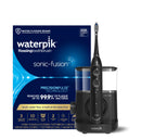 Waterpik Sonic-Fusion Flossing Electric Toothbrush Water Flosser, Black