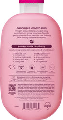 eos Cashmere Body Wash – Pomegranate Raspberry, Moisturizing Body Wash, Creamy Gel Formula, with Shea Butter, Glycerin, Vitamin E, pH Balanced, Sensitive Skin, Vegan, 16 fl oz