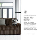 Queen Sofa Sleeper Anthracite Black Memory Foam Ultra