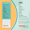 Active Skin Repair First Aid Healing Skin Spray - Natural & Non-Toxic with Hypochlorus Acid for Minor Cuts, Wounds, Scrapes, Rashes, Sunburns, & More, 3 oz