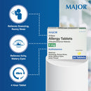 MAJOR 4 Hour Allergy Tablets - Chlorpheniramine Maleate 4mg - Antihistamine - 24 Count (1 Pack)