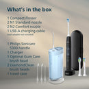 Philips Sonicare ProtectiveClean 5300 Electric Toothbrush & Flosser Bundle