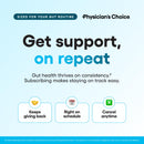 Physician's CHOICE Probiotics 60 Billion CFU - 10 Strains + Organic Prebiotics - Immune, Digestive & Gut Health - Supports Occasional Constipation, Diarrhea, Gas & Bloating - for Women & Men - 84ct