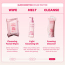 The Face Shop Rice Water Bright Foaming Cleanser, Hydrating Korean Face Wash with Ceramides, Deep Pore Cleansing, All Skin Types, Gentle Skincare, Vegan, 5.0 fl. oz. (Pack of 2)