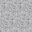 Multicolored Dots on Grey Background Wallpaper
