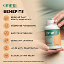 Emma Relief Gut Health Support, Digestive Comfort, Gas & Bloating, 2 Pack