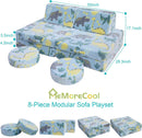 8-Piece Kids Play Couch