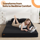 Queen Convertible Sofa Bed, Corduroy Folding Couch