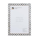 Poster Picture Frame Moroccan Bone & Resin Inlay Collection in 9 Sizes, Black