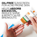 La Roche-Posay Anthelios Clear Skin Oil Free Face Sunscreen, SPF 60 3oz