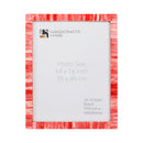 Poster Picture Frame Classic Pattern Bone Inlay Collection in 6 Sizes, Red
