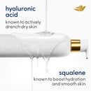 Dove Body Wash Hydration Boost Actively drenches dry skin 6% hydration serum with hyaluronic 30 fl oz