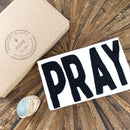 Pray For Surf Wall Tapestry