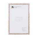 Poster Picture Frame Taj Pattern Bone Inlay Collection in 6 Sizes, Brown