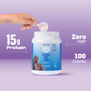 Muscle Milk ZERO, 100 Calorie Protein Powder, Chocolate, 15g Protein, 1.65 Pound, 25 Servings