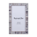 Poster Picture Frame Classic Bone Inlay in 5 Sizes, Grey