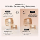 Shiseido Benefiance Wrinkle Smoothing Eye Cream - 15 mL - Visibly Improves Five Types of Eye Wrinkles, Dark Circles & Puffiness - 48-HR Hydration - All Skin Types - Non-Comedogenic