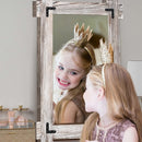 Rustic Wood Bathroom Mirror, Farmhouse 30"x20"
