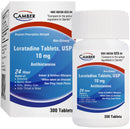 Camber Consumer Care Loratadine 10mg Allergy Pills, Antihistamine 24 Hour, Non Drowsy Allergy Relief (300 Tablets)