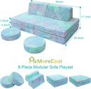 8-Piece Kids Play Couch