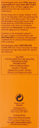 La Roche-Posay Anthelios Clear Skin Oil Free Face Sunscreen, SPF 60 1.7oz