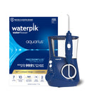 Waterpik Aquarius Countertop Water Flosser with 10 Settings, 7 Tips, Blue