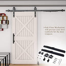 Barn Door Soft Close Kit in Black