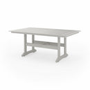 SoPoly 72" Savannah Farmhouse Dining Table
