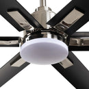 72" Bankston 6-Blade Led Ceiling Fan with Remote Light Kit Included