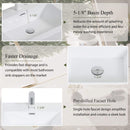 Nuvia 72-Inch White Freestanding Bathroom Vanity With Sink And Stone Resin Countertop (SAK23894)