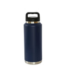 36 Oz Stainless Steel Twist-Off Cap Water Bottle - Navy