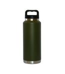 36 Oz Stainless Steel Twist-Off Cap Water Bottle - Dark Green