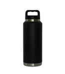 36 Oz Stainless Steel Twist-Off Cap Water Bottle - Black