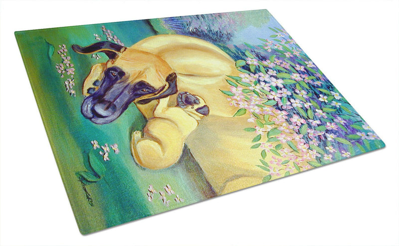 Great Dane Glass Cutting Board Large