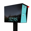 UpTown Box Locking Package Dropbox  in TEXTURED MATT  BLACK - Modern Mailbox