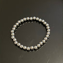 Hematite Bracelet - Stretchy & Unisex