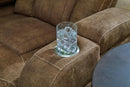 Wolfridge Dark Brown Power Recliner With USB Ports
