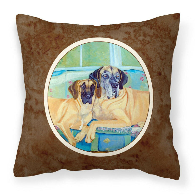 Great Dane Fabric Decorative Pillow 7280PW1414