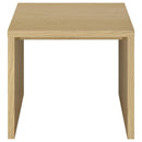 Canoga 2-piece Lift Top Cocktail Coffee Table Set Light Oak