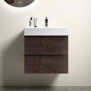 Alice - Bathroom Vanity Wall Mounted With Sink, Large Storage