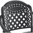 (Cushions In Random Colors)7-Piece Set Of Cast Aluminum Patio Furniture With Cushions