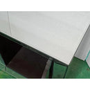 W 57" X D 13.8 " X H 19.7" Flash silver combination TV fireplace cabinet