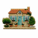 Wooden Bead Embroidery Kit  Turquoise House FLK-590