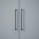 Gun Metal "Flow" T-Bar Cabinet Knob and Drawer Pull