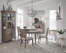 Lancaster - Round Dining Table - Dovetail Gray